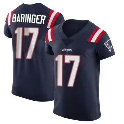 New England Patriots Men's Elite Navy Team Color Vapor Untouchable Jersey (17 Bryce Baringer)