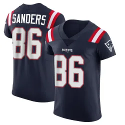 New England Patriots Men's Elite Navy Team Color Vapor Untouchable Jersey (86 Braylon Sanders)