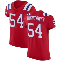 New England Patriots Men's Elite Red Vapor Untouchable Alternate Jersey (54 Dont'a Hightower)