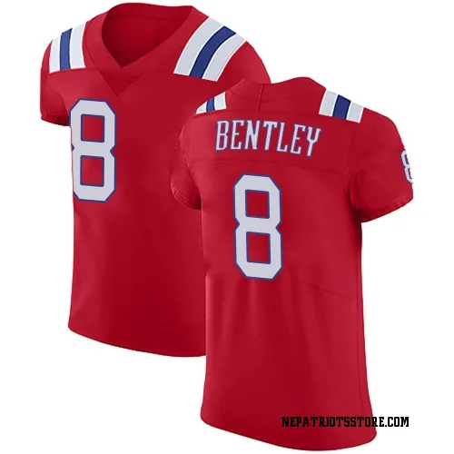 New England Patriots Men's Elite Red Vapor Untouchable Alternate Jersey (8 Ja'Whaun Bentley)