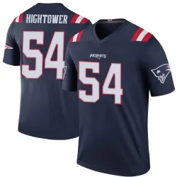 New England Patriots Men's Legend Navy Color Rush Jersey (54 Dont'a Hightower)