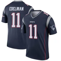 New England Patriots Men's Legend Navy Jersey (11 Julian Edelman)