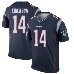 New England Patriots Men's Legend Navy Jersey (14 Alex Erickson)