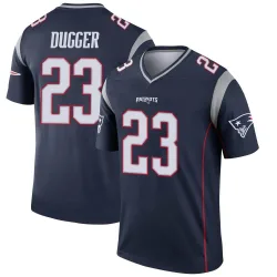 New England Patriots Men's Legend Navy Jersey (23 Kyle Dugger)