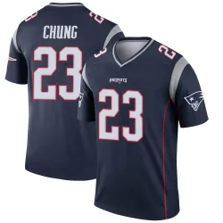 New England Patriots Men's Legend Navy Jersey (23 Patrick Chung)