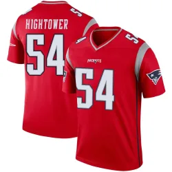 New England Patriots Men's Legend Red Inverted Jersey (54 Dont'a Hightower)