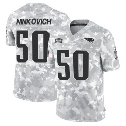 New England Patriots Men's Limited Arctic Camo 2024 Salute to Service Jersey (50 Rob Ninkovich)