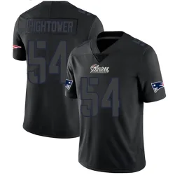 New England Patriots Men's Limited Black Impact Jersey (54 Dont'a Hightower)