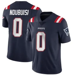 New England Patriots Men's Limited Navy Team Color Vapor Untouchable Jersey (0 Haggai Ndubuisi)