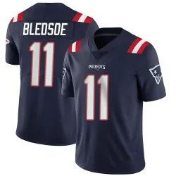 New England Patriots Men's Limited Navy Team Color Vapor Untouchable Jersey (11 Drew Bledsoe)