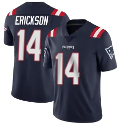 New England Patriots Men's Limited Navy Team Color Vapor Untouchable Jersey (14 Alex Erickson)