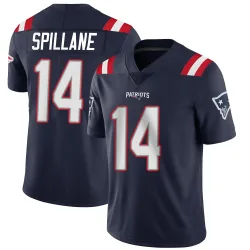 New England Patriots Men's Limited Navy Team Color Vapor Untouchable Jersey (14 Robert Spillane)