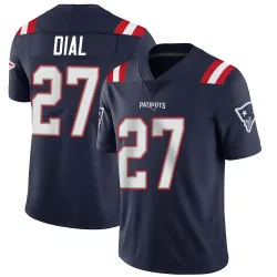 New England Patriots Men's Limited Navy Team Color Vapor Untouchable Jersey (27 Marcellas Dial Jr.)
