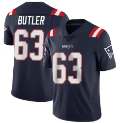 New England Patriots Men's Limited Navy Team Color Vapor Untouchable Jersey (63 Mehki Butler)