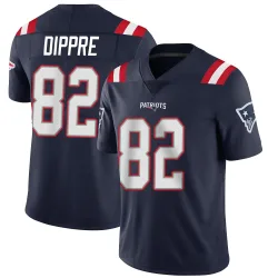 New England Patriots Men's Limited Navy Team Color Vapor Untouchable Jersey (82 CJ Dippre)