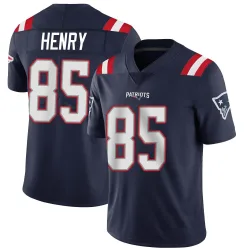 New England Patriots Men's Limited Navy Team Color Vapor Untouchable Jersey (85 Hunter Henry)