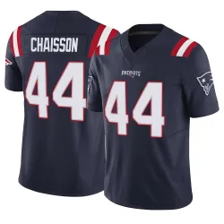 New England Patriots Men's Limited Navy Vapor F.U.S.E. Jersey (44 K'Lavon Chaisson)