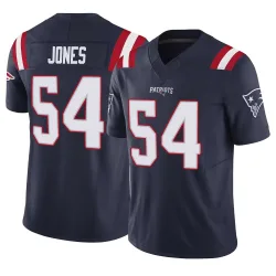 New England Patriots Men's Limited Navy Vapor F.U.S.E. Jersey (54 Truman Jones)