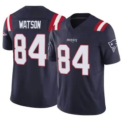 New England Patriots Men's Limited Navy Vapor F.U.S.E. Jersey (84 Benjamin Watson)
