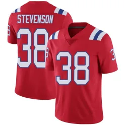 New England Patriots Men's Limited Red Vapor Untouchable Alternate Jersey (38 Rhamondre Stevenson)