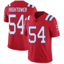 New England Patriots Men's Limited Red Vapor Untouchable Alternate Jersey (54 Dont'a Hightower)