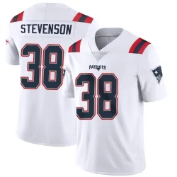 New England Patriots Men's Limited White Vapor Untouchable Jersey (38 Rhamondre Stevenson)