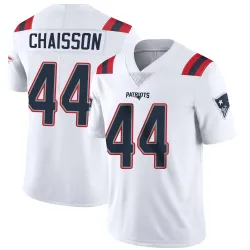 New England Patriots Men's Limited White Vapor Untouchable Jersey (44 K'Lavon Chaisson)