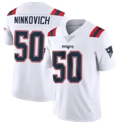 New England Patriots Men's Limited White Vapor Untouchable Jersey (50 Rob Ninkovich)