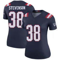 New England Patriots Women's Legend Navy Color Rush Jersey (38 Rhamondre Stevenson)