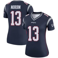 New England Patriots Women's Legend Navy Jersey (13 Quinn Nordin)