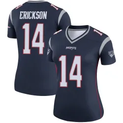 New England Patriots Women's Legend Navy Jersey (14 Alex Erickson)