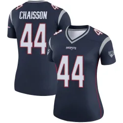 New England Patriots Women's Legend Navy Jersey (44 K'Lavon Chaisson)