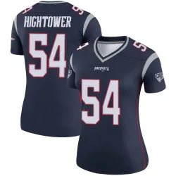 New England Patriots Women's Legend Navy Jersey (54 Dont'a Hightower)
