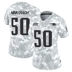 New England Patriots Women's Limited Arctic Camo 2024 Salute to Service Jersey (50 Rob Ninkovich)