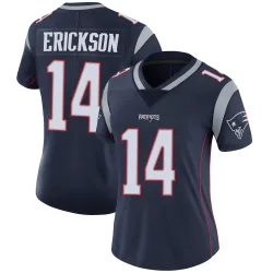 New England Patriots Women's Limited Navy Team Color Vapor Untouchable Jersey (14 Alex Erickson)