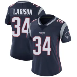 New England Patriots Women's Limited Navy Team Color Vapor Untouchable Jersey (34 Lan Larison)