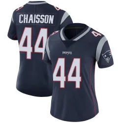 New England Patriots Women's Limited Navy Team Color Vapor Untouchable Jersey (44 K'Lavon Chaisson)