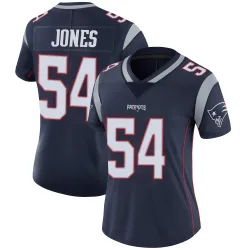New England Patriots Women's Limited Navy Team Color Vapor Untouchable Jersey (54 Truman Jones)