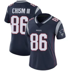 New England Patriots Women's Limited Navy Team Color Vapor Untouchable Jersey (86 Efton Chism III)