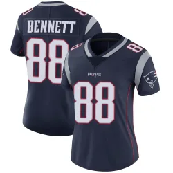New England Patriots Women's Limited Navy Team Color Vapor Untouchable Jersey (88 Martellus Bennett)
