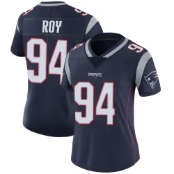 New England Patriots Women's Limited Navy Team Color Vapor Untouchable Jersey (94 Jaquelin Roy)