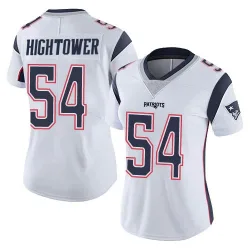 New England Patriots Women's Limited White Vapor Untouchable Jersey (54 Dont'a Hightower)