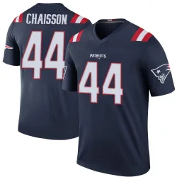 New England Patriots Youth Legend Navy Color Rush Jersey (44 K'Lavon Chaisson)