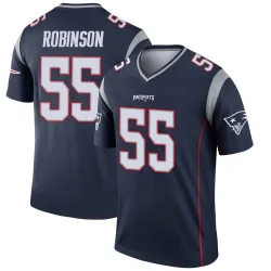 New England Patriots Youth Legend Navy Jersey (55 Tyrese Robinson)