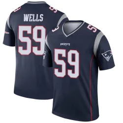 New England Patriots Youth Legend Navy Jersey (59 Carson Wells)