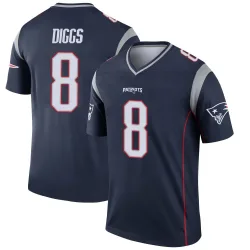 New England Patriots Youth Legend Navy Jersey (8 Stefon Diggs)