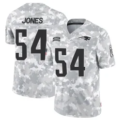 New England Patriots Youth Limited Arctic Camo 2024 Salute to Service Jersey (54 Truman Jones)