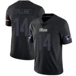 New England Patriots Youth Limited Black Impact Jersey (14 Robert Spillane)