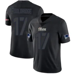 New England Patriots Youth Limited Black Impact Jersey (17 Ben Wooldridge)