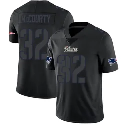 New England Patriots Youth Limited Black Impact Jersey (32 Devin McCourty)